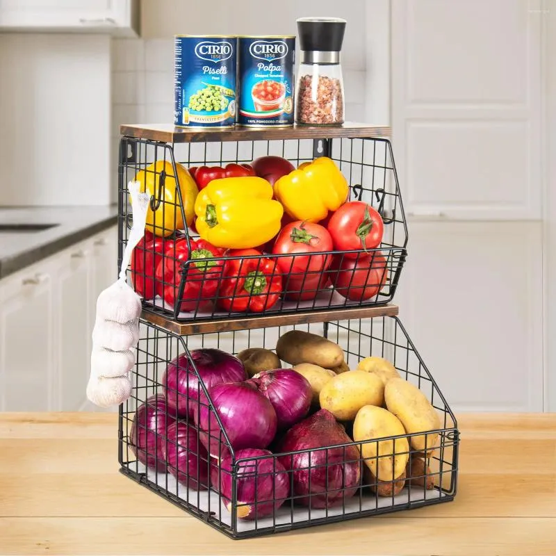 Vegetable baskets storage discount