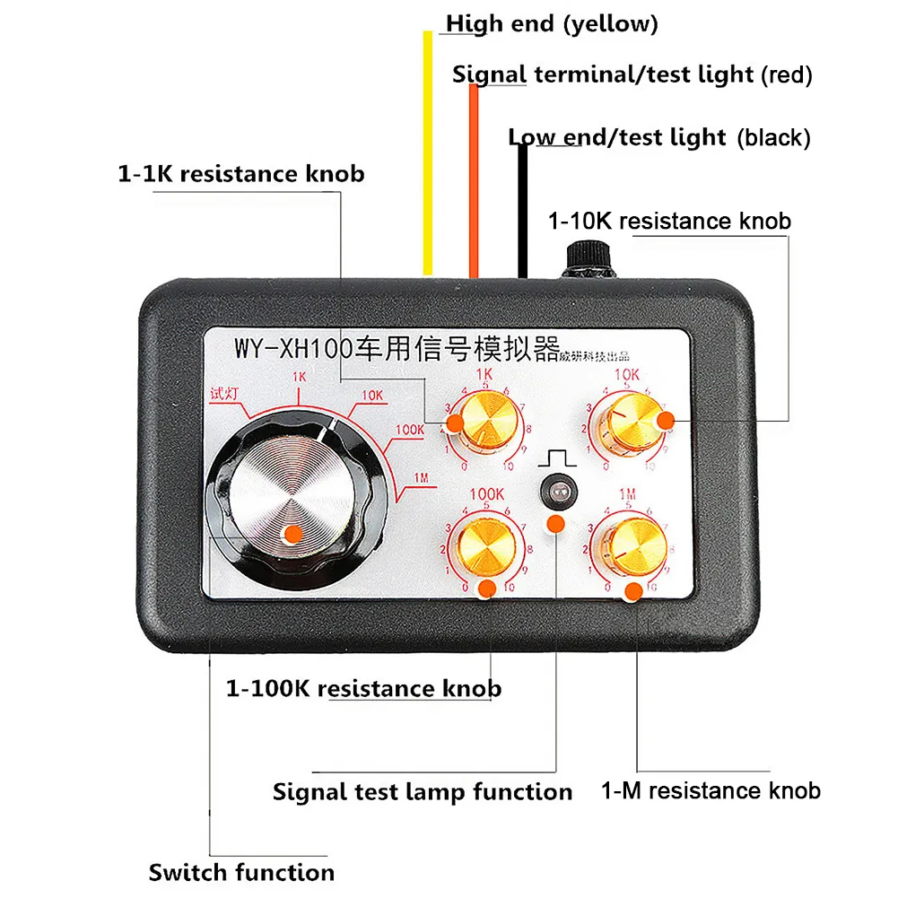 Adjustable Crankshaft Sensor Tester: 12V Vehicle Electronic Diagnostic ...