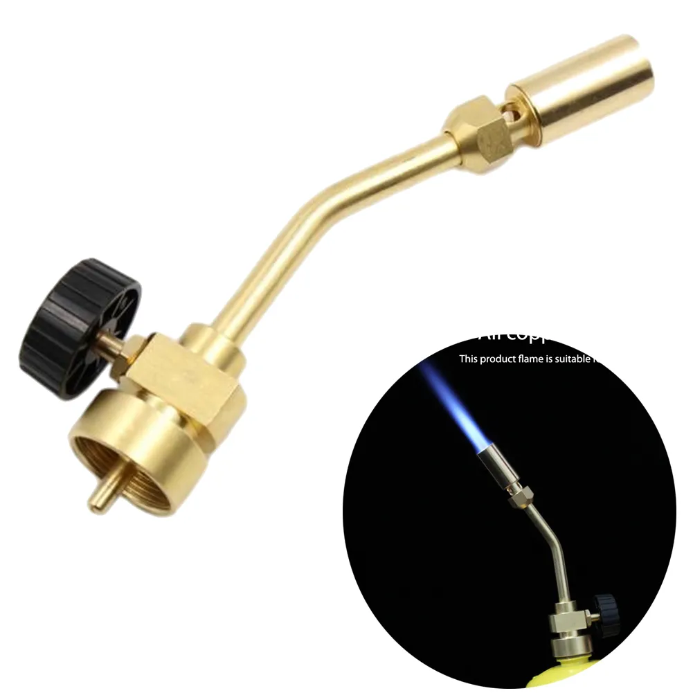 Mapp Gas Torch, Propane Torch Head 360° Rotatable Nozzle, Plumbing - View #6