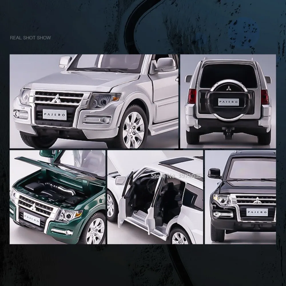 2279❣️ 金属製 三菱 パジェロ 置物 PAJERO V6 WAGON File:1991-1993 Mitsubishi Pajero (NH) V6 3000 wagon 02.jpg