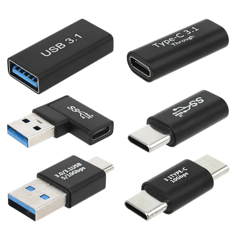 Type C To USB Adapter 3.1 - USB-C Male To USB A Female OTG Converter For Phones & Tablets 3 thumbnail image