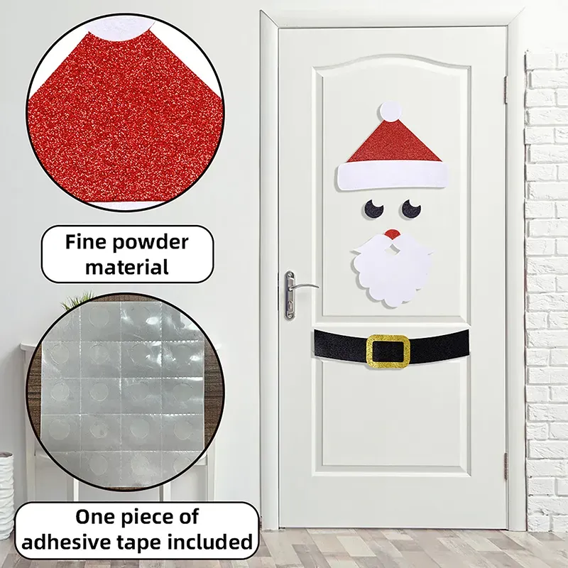 Removable Christmas Holiday Snowflake Wall Sticker Home Christmas Decor