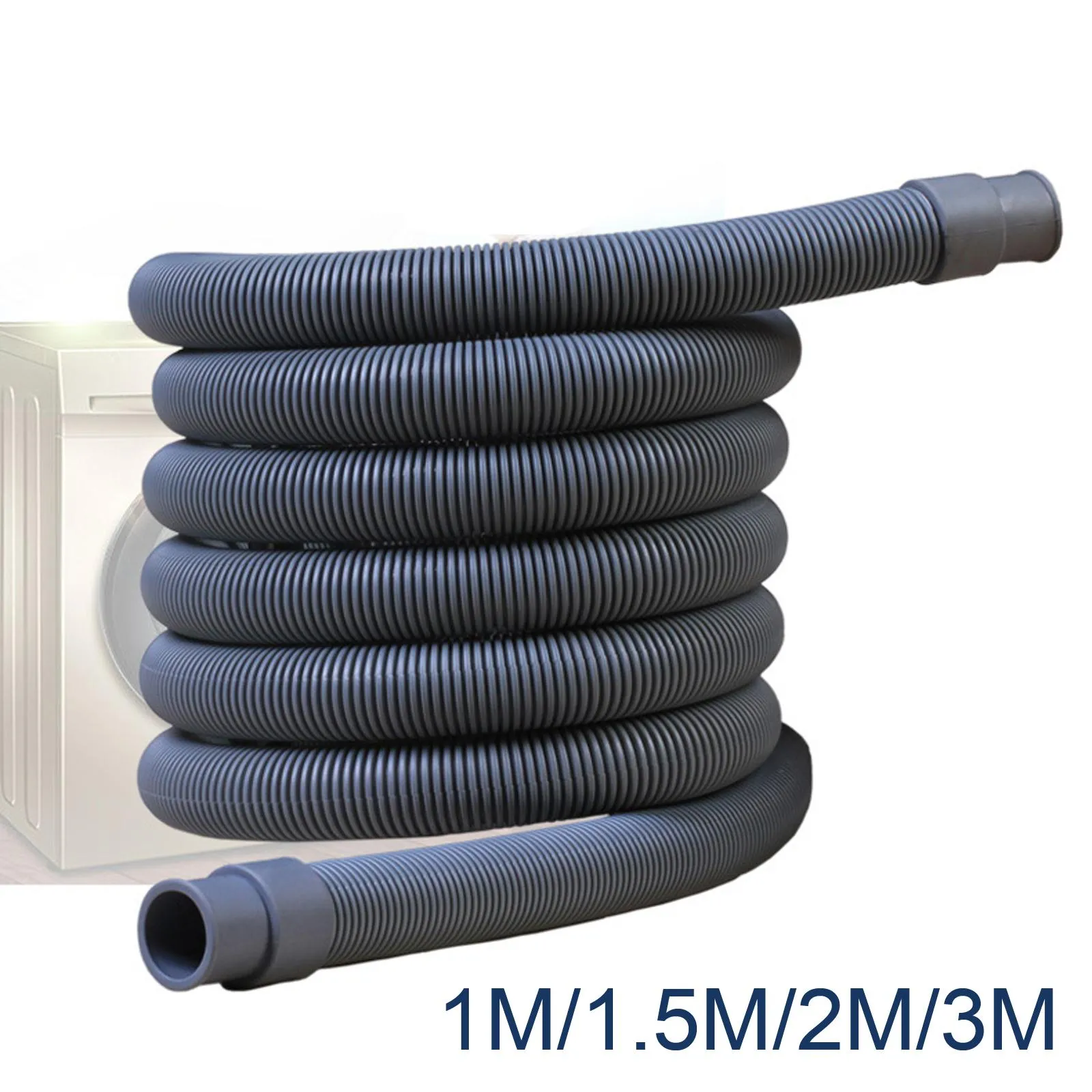 COMMERCIAL 2M PVC FLEXIBLE GRAVITY WASTE PIPE DRAIN HOSE - Foto 7