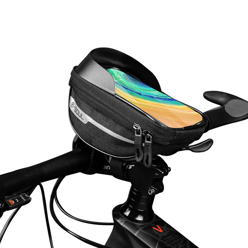 Bike Front Handlebar Bag Waterproof Mount Phone Holder Bicycle Stem Pouch From Homepro19 8.58 DHgate.Com