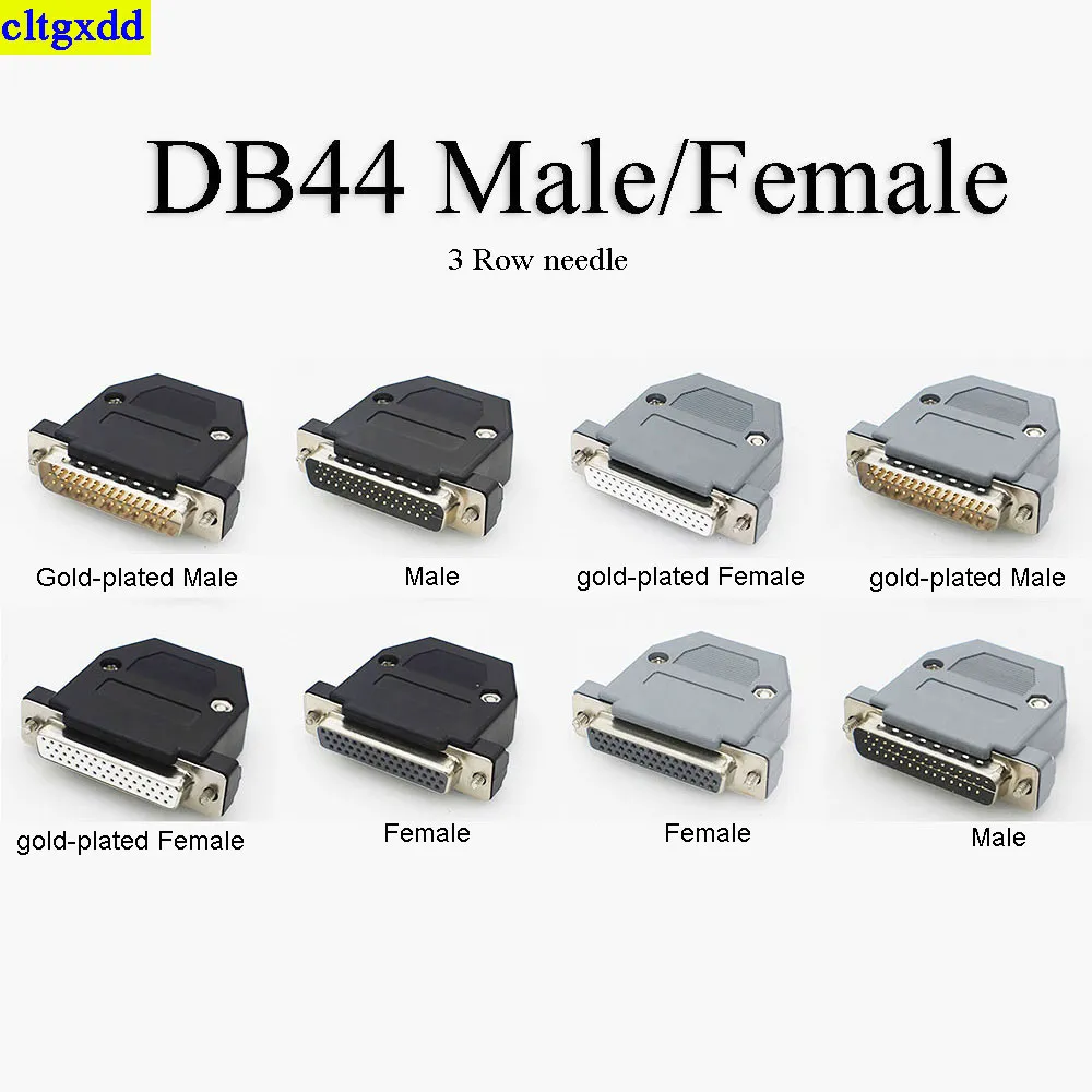 44 Pin Serial Connector DB44 Solder Head Male Plug Female Socket ...