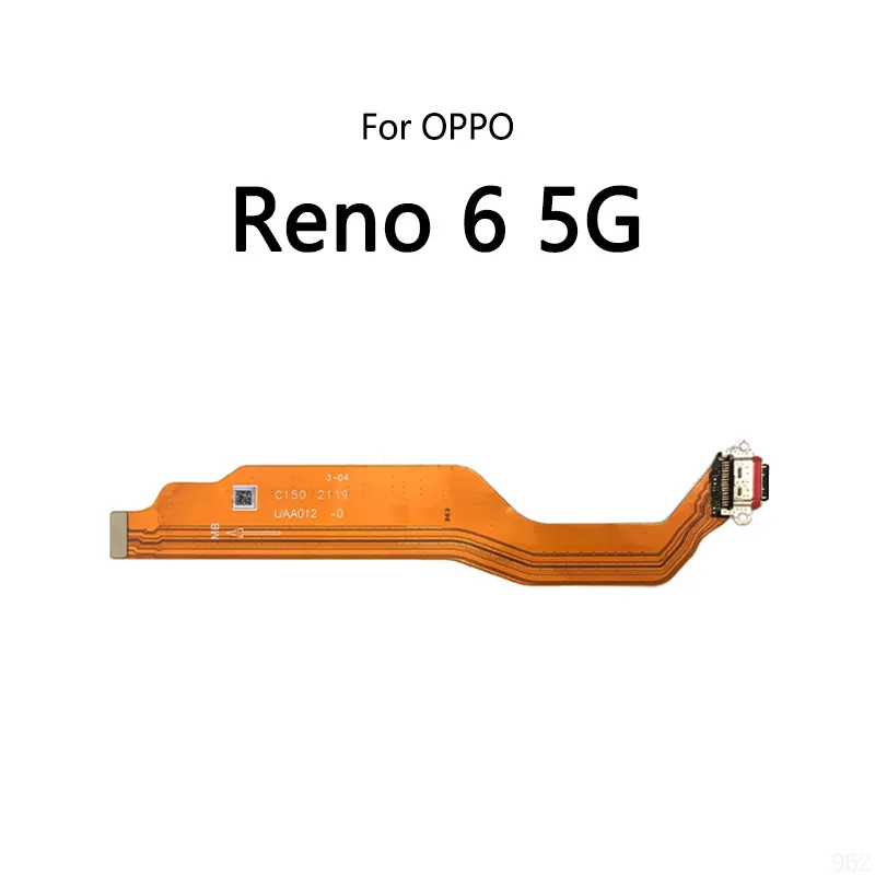Câble Charge Oppo Reno 6 5G - Modèle Premium Noir, Fabriqué En France
