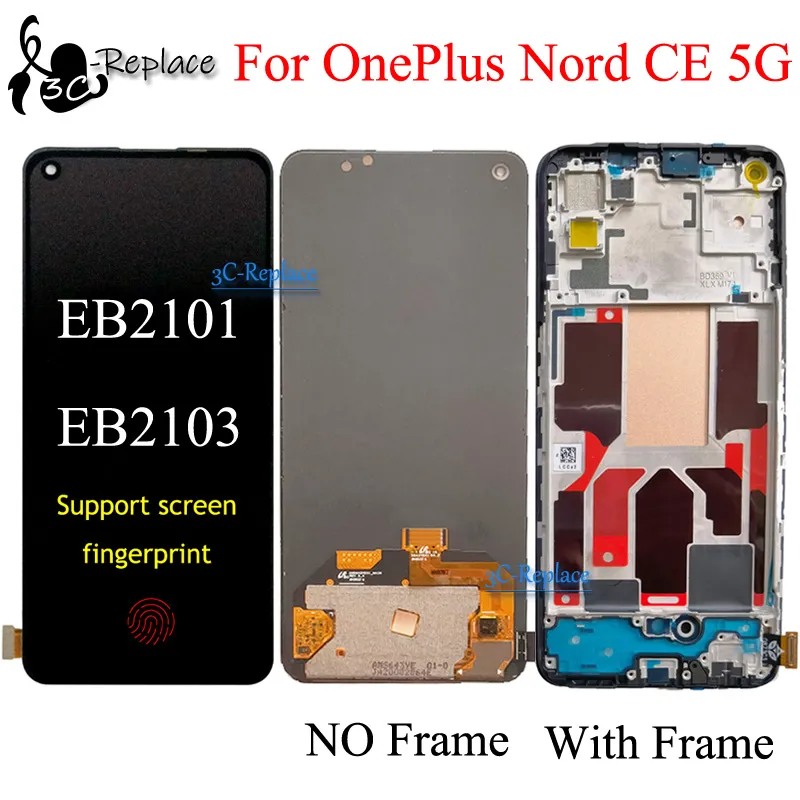 OLED Display for Oneplus 9 LCD Touch Screen Digitizer Assembly