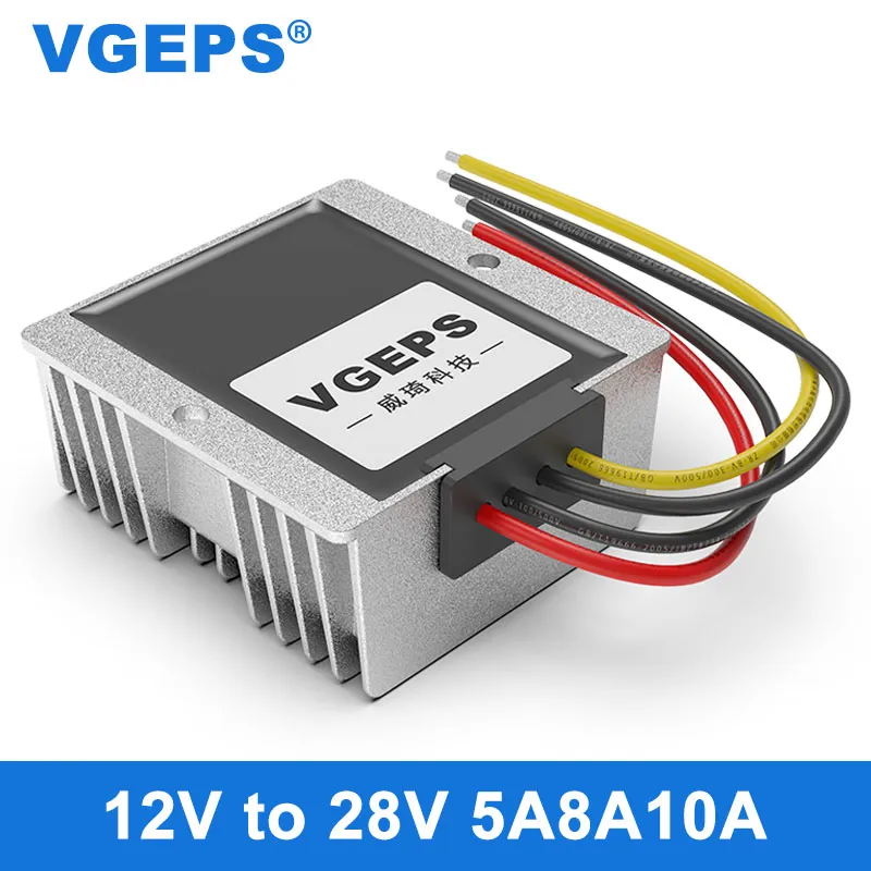 12V to 28V DC/DC converter module 12V to 28V power regulator 5-10A ...
