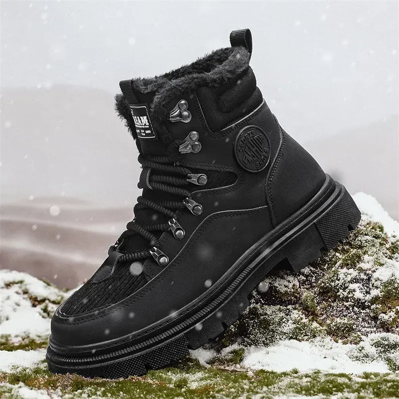 Men Woodland Biker Shoes Mens High Top Biker Woodland Boots For