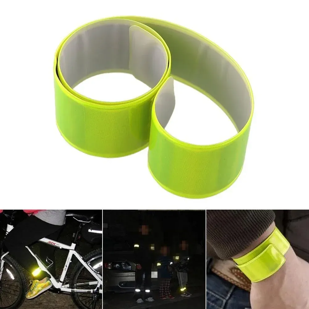 Save Big on Bulk Reflective Ankle Bands High Visibility Reflective Tape  Straps: 303cm Reflective Bands For Wrist, Arm, Ankle, Leg Night Running,