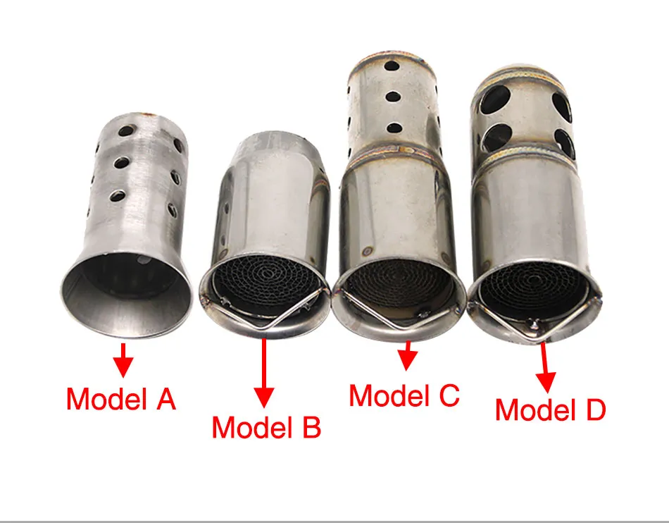 DHgate.com:Universal Motorcycle Exhaust Pipes: 50.8mm/60mm