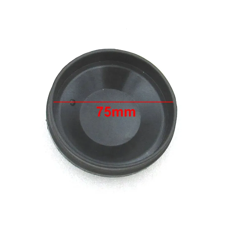 Alla Lighting 70mm LED Headlight Dust Seal Covers – Set Of 2 – Waterproof – Fits Many Models