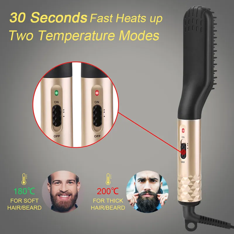 Arkam Heated Brush For Men's Hair Brush Arkam Beard