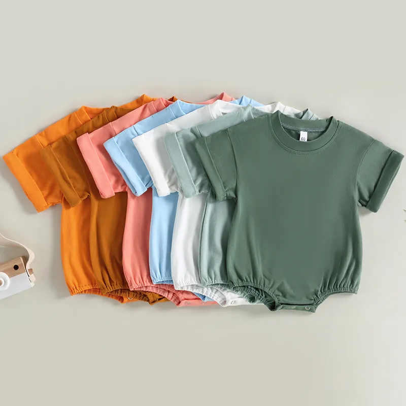 100% Organic Cotton Soft Newborn Baby Romper Djibouti
