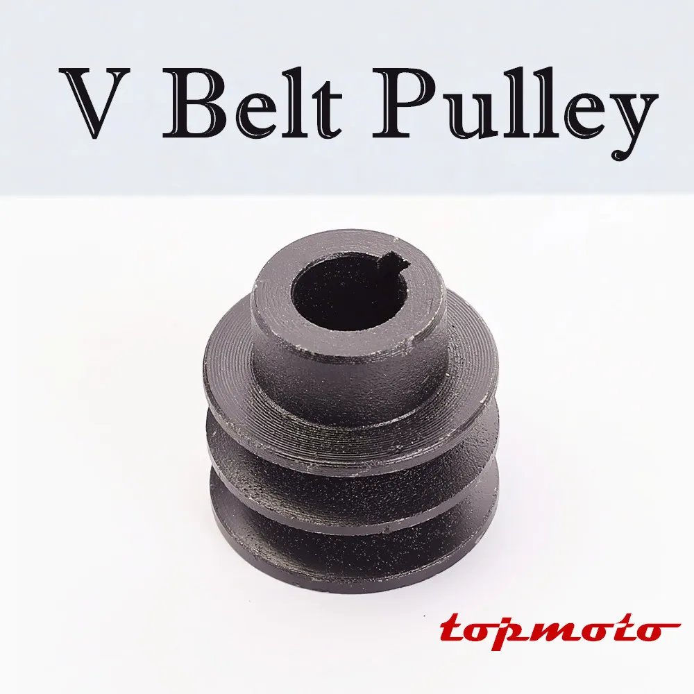 Double V Belt Pulley For 20mm Bore Groove Pulley A Belt For 168F 17 Gx110 Gx120 Gx160 Gx200 7hp En - View #11
