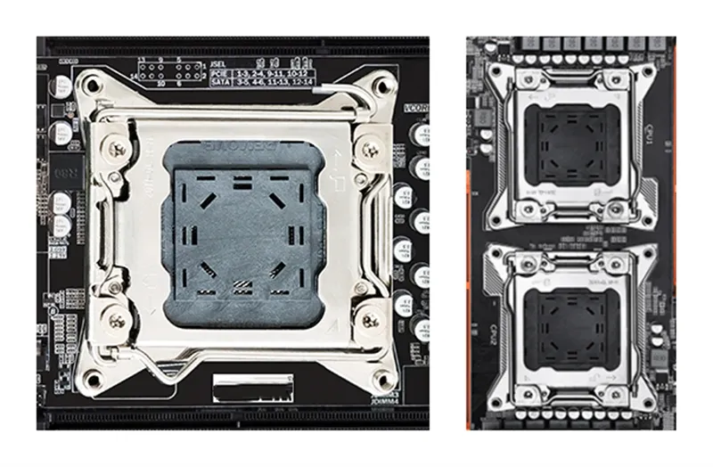 4 Heat Pipe CPU Cooler Quiet 90mm Air Cooling Fan For Intel LGA 2011 ...