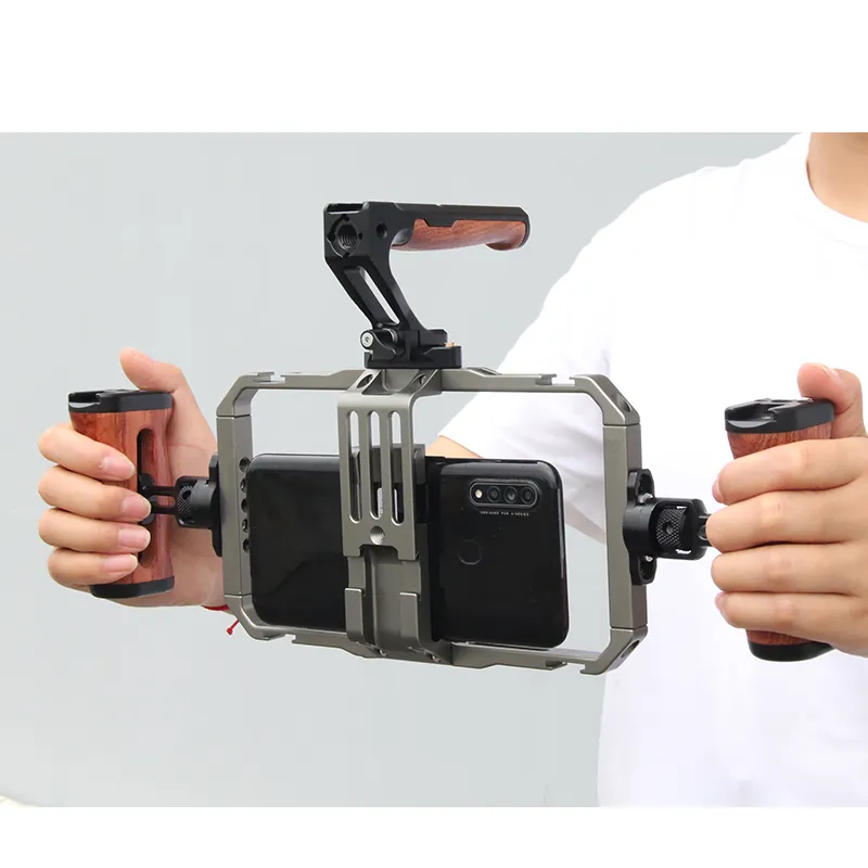 Camera Stabilizer For Iphone Smartphone Video Rig, Phone Video