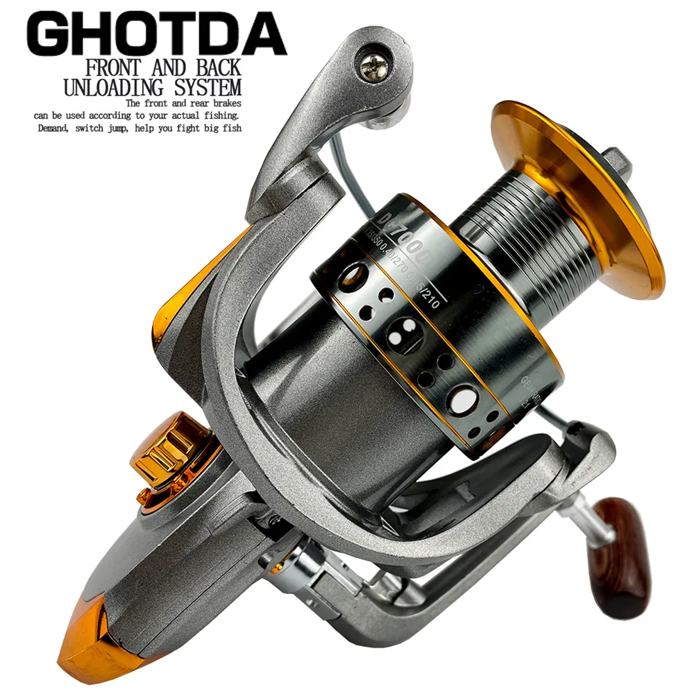 fddl 7000 fishing reel KTGCOZS GX7000 13+1BB Metal Spinning 5.1:1 Saltwater Freshwater Right Left Hand Reel : Sports & Outdoors 1000-7000 Fishing Reel Max Drag