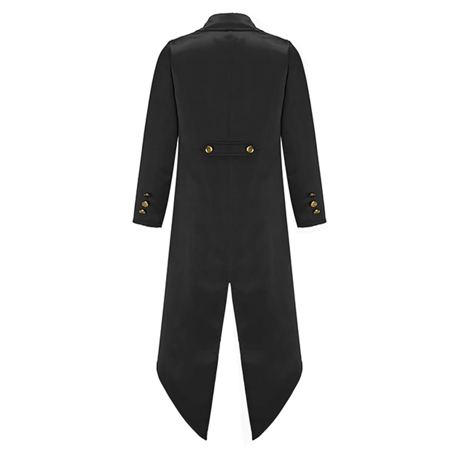 Halloween Costume Medieval Tailcoat Jacket,Medieval Steampunk Tailcoat Halloween Costumes Men,Renaissance Pirate Vampire Gothic Jackets Vintage Warlocks Frock Coat,Steampunk Victorian Cosplay Outfits