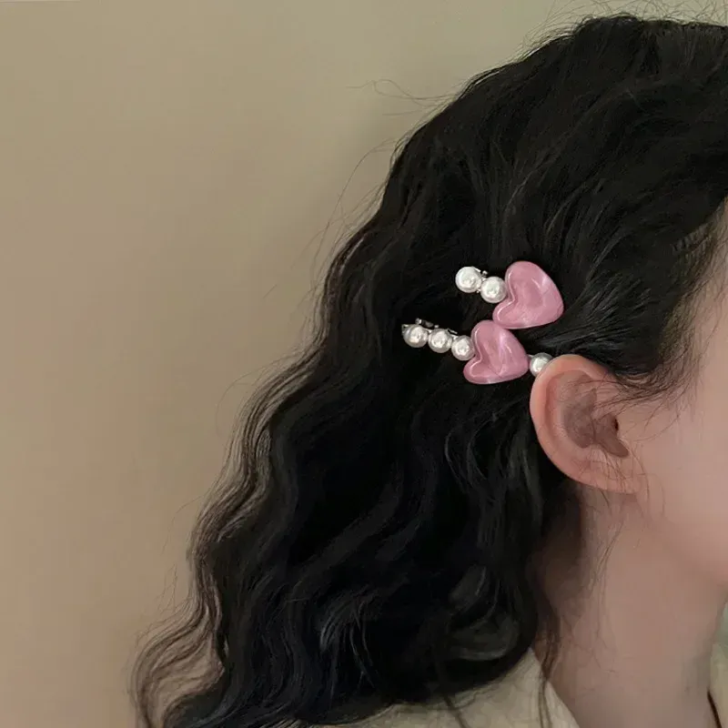 ヘアアクセサリー PALA JEWELRY HEART HOOP HAIRCLIP Amazon.com
