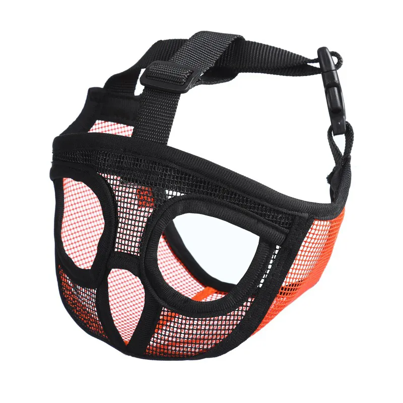 Bulldog French Ying Dou Pet Muzzle Short Mouth Dog Anti-bite Anti-eating Mask_voghion.com