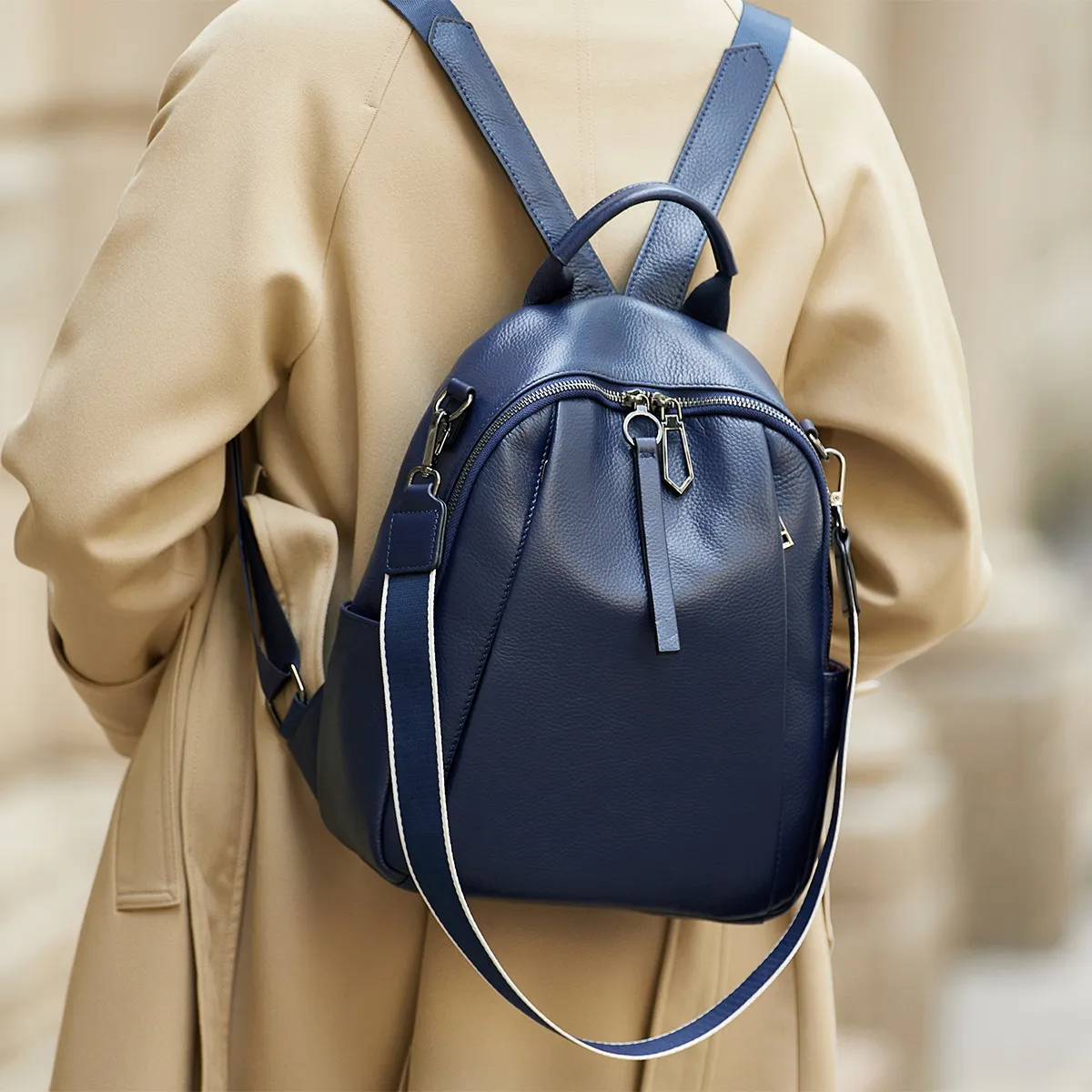 100% Genuine Leather Women's backpack for women... 100% Genuine Leather Women's backpack for women...