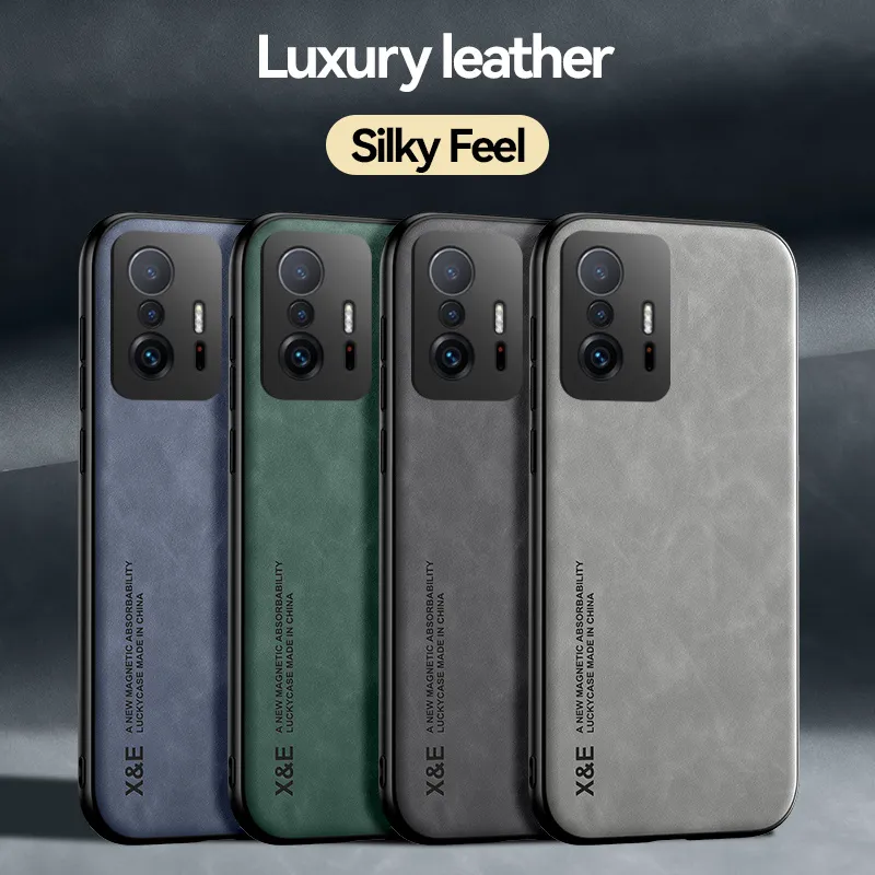 Premium Leather Car Magnetic Phone Case for Xiaomi Mi 9T/9T Pro/Redmi  K20/K20 Pro with Metal Plate