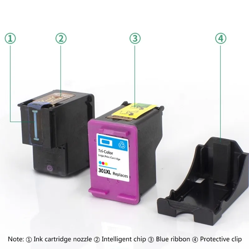 Genuine HP 301 Black Ink Cartridge - 1-Pack For Officejet 4630 Printers (1 Year Warranty)