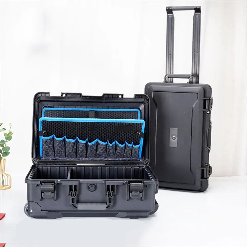 DHgate.com:2024 Waterproof Multi-Pocket Aluminum Tool Box