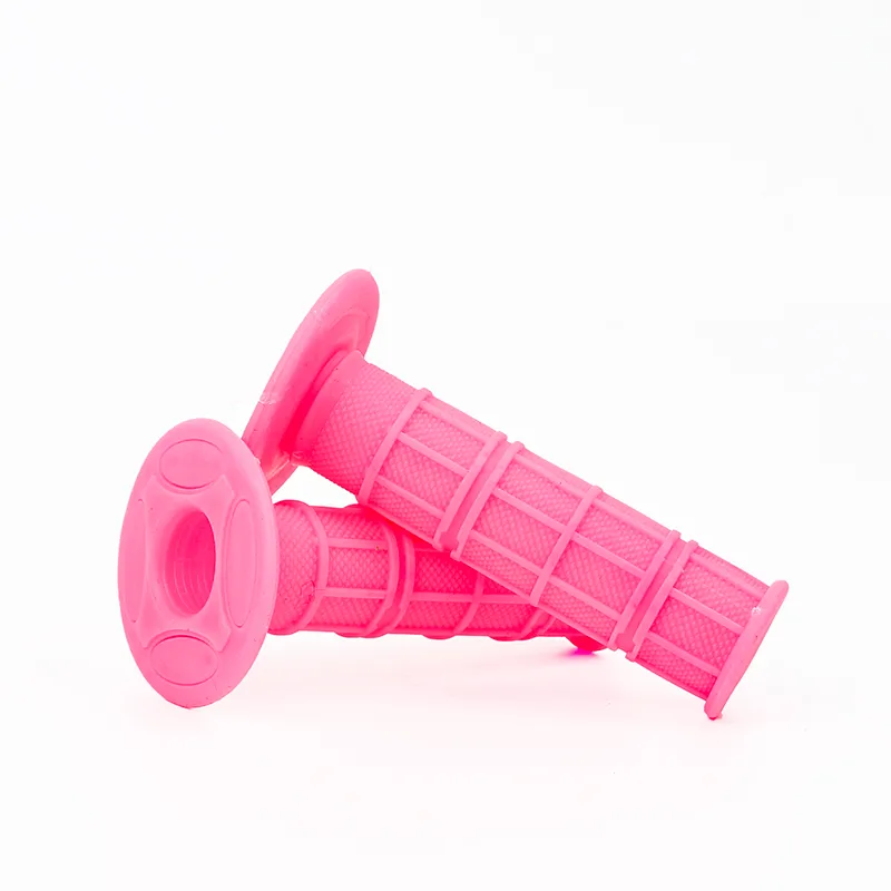 MotorToGo Motorcycle CNC Black 7/8" Handlebar Hand Grips