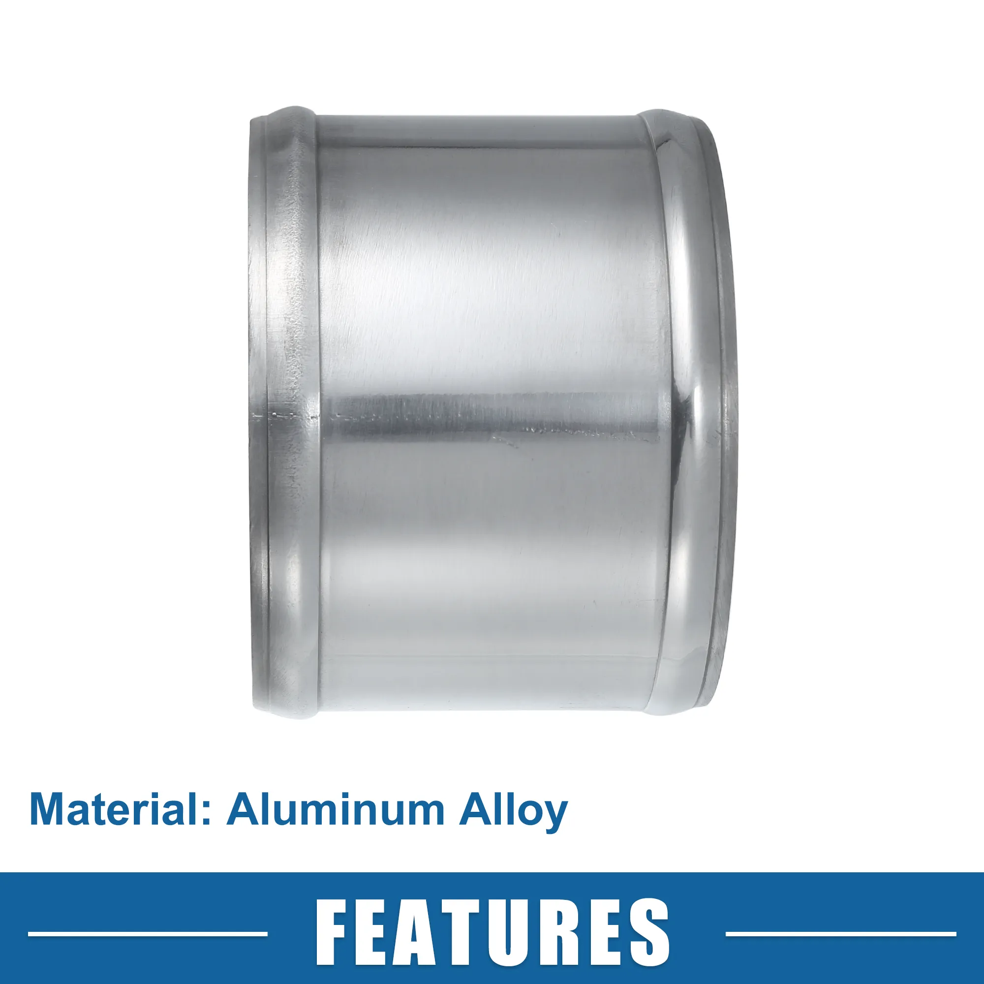 UXCELL Aluminum Alloy Car Adapter Joiner Pipe Connector Tubing Adapter ...