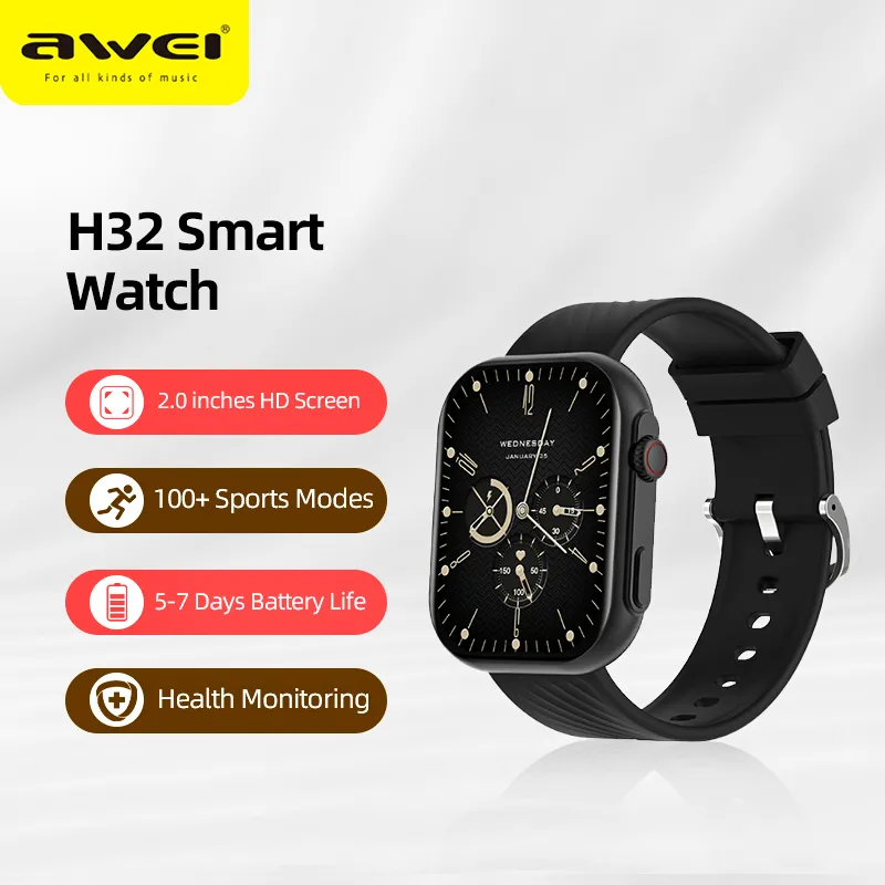H32 Awei Smartwatch AWEI H32 Pametni Sat Limun Shop