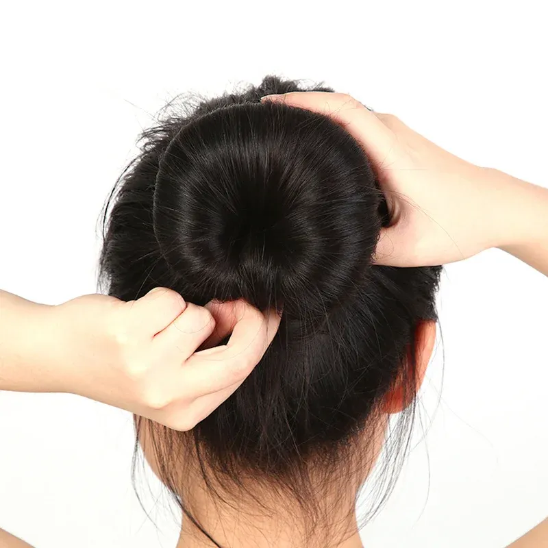 Hair-so? Extra Großer Haarknoten-Ring Für Voluminösen Dutt – 15,2 Cm, In Blond