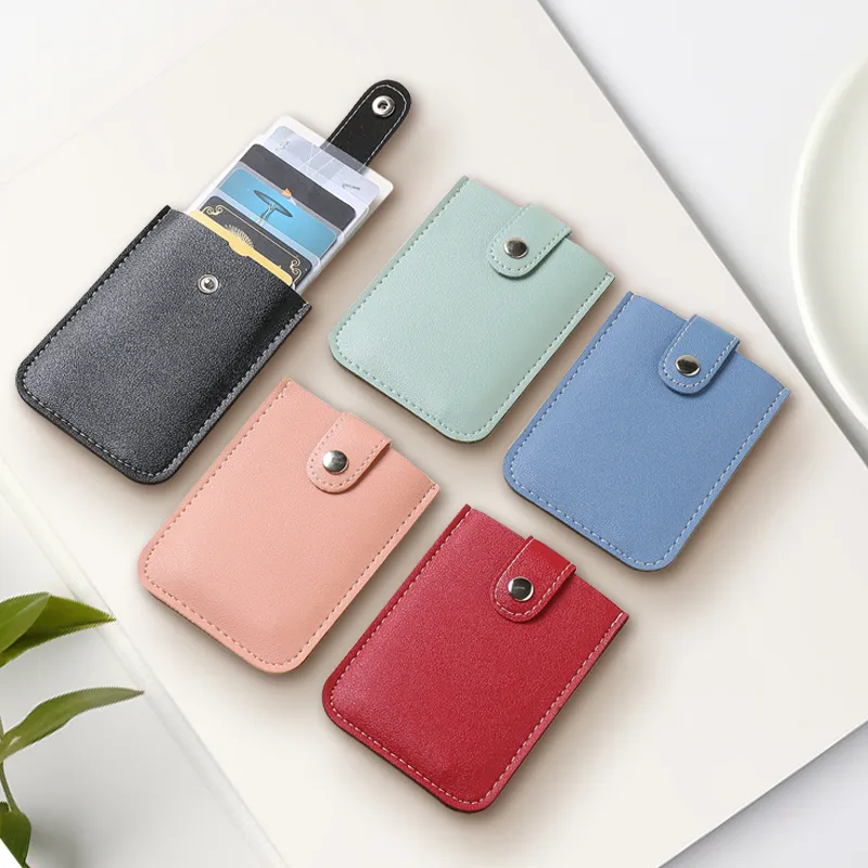 Pull-out Card Package Thin PU Leather Card Holder for Credit and Bank Cards,  4 x 3 in, Unisex from Dhgate Card Holders - price 11.27