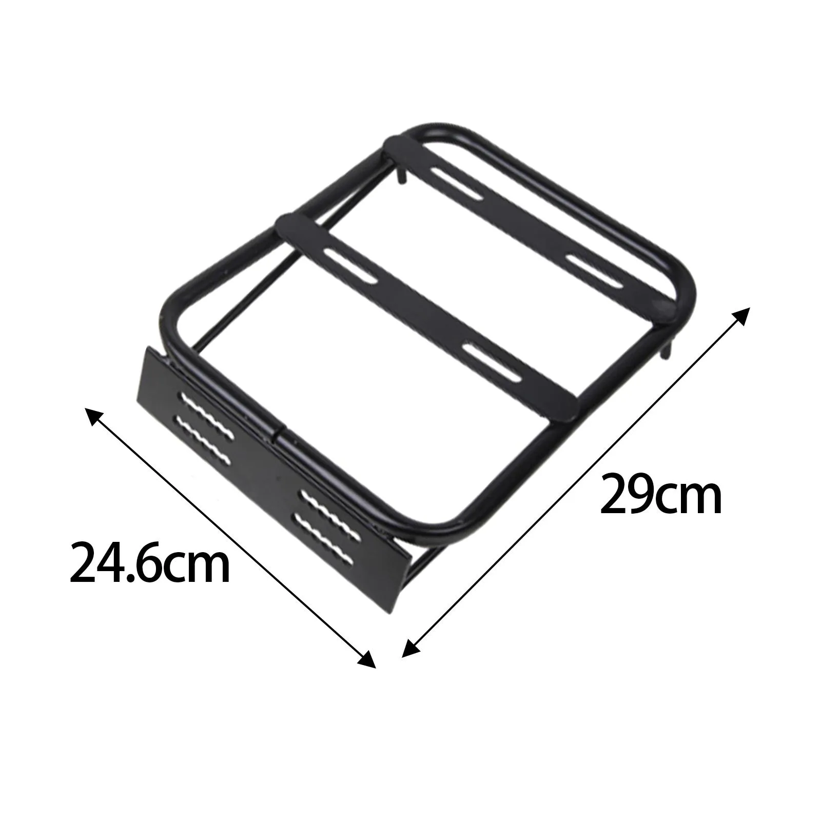 Motorcycle Rear Luggage Rack Detachable Sturdy Metal Carrier