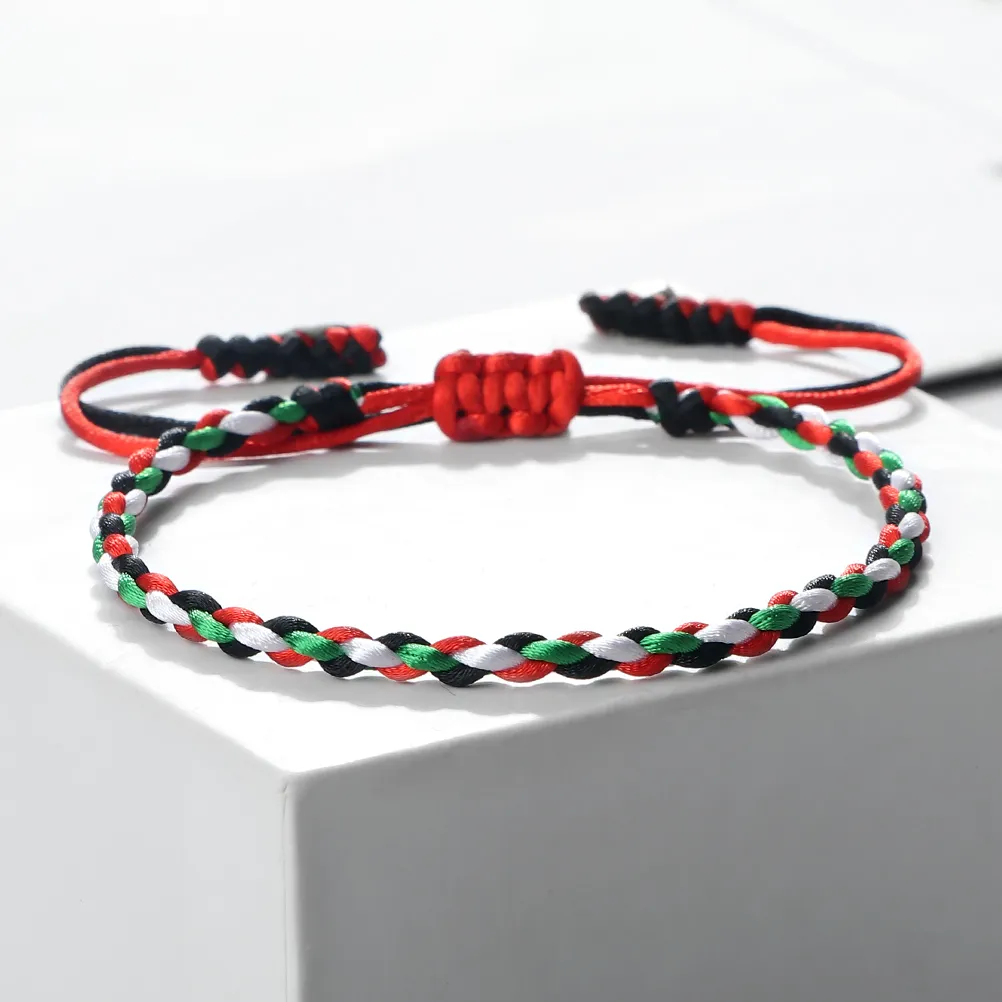 Black and white string bracelet deals