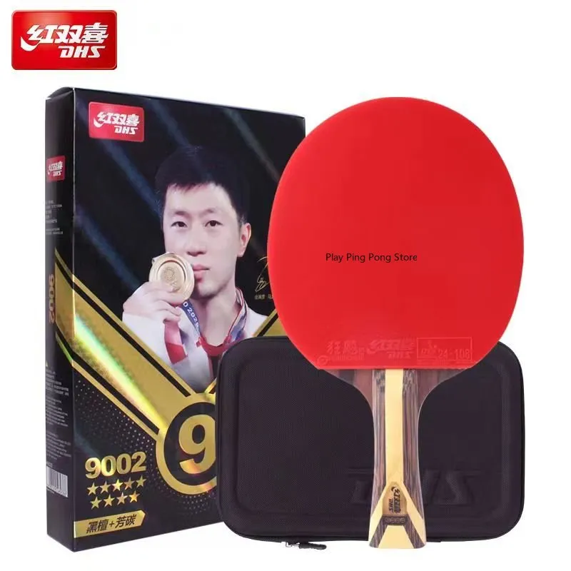 Dilwe Table Tennis Racket Rubber - Red Or Black Replacement Ping Pong Rubber - High Spin & Control (18x18cm)