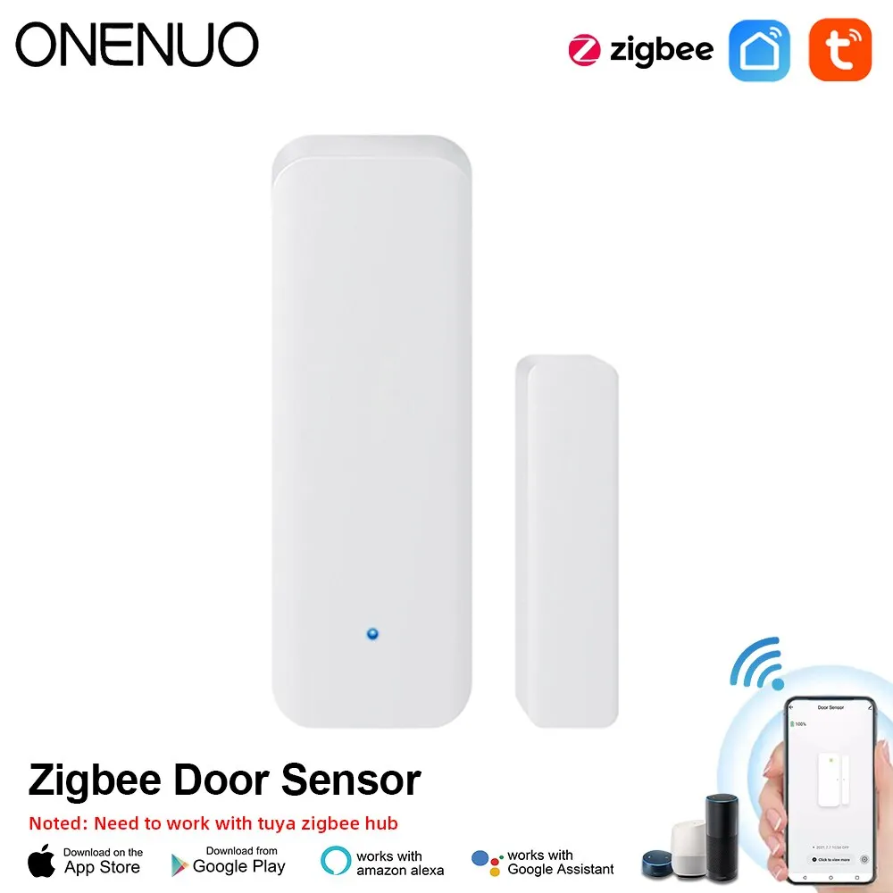 Sensor de Puerta/Ventana Zigbee 3.0 Bajo Consumo. Alerta Inmediata. Compatible con Tuya / Smart Life / Alexa / Google Home Sensor de Puerta/Ventana Zigbee 3.0 Bajo Consumo. Alerta Inmediata. Compatible con Tuya / Smart Life / Alexa / Google Home