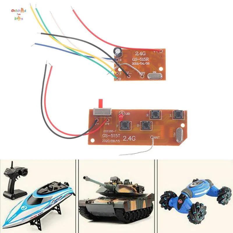 RC Car Small Antenna 2.4G 4CH Transmitter Receiver Board For Enhanced Remote Control From Ddmydec 9.05 DHgate.Com