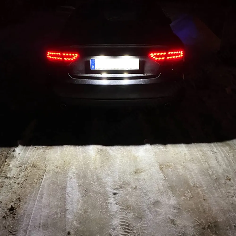 Bulb Replacement Audi A4 Number Plate Light Warning LED License