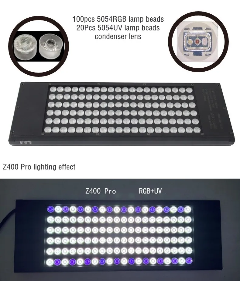 WEEK AQUA Z400 PRO LED Aquarium Light With APP Control For
