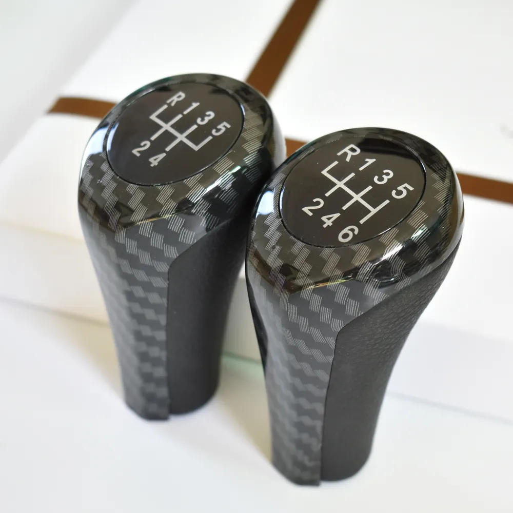 6-Speed Gear Shift Knob Lever Stick Shifter Head for BMW 1-7 Series X5 ...