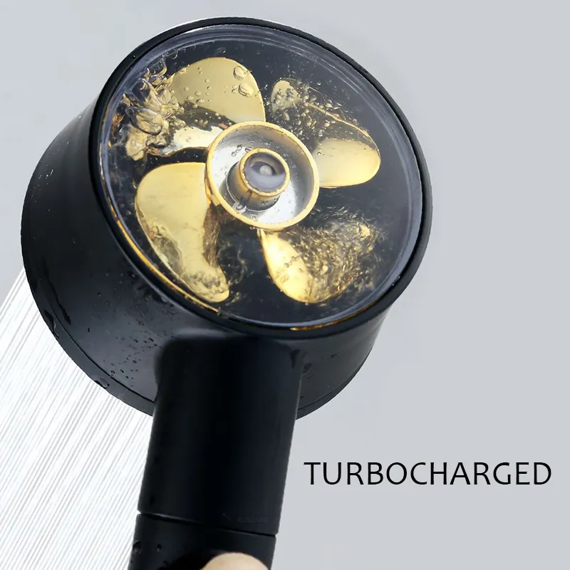LED Rain Shower Head High Pressure Water Saving Showerhead With ...