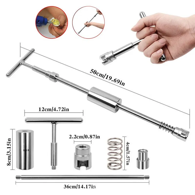 1 LB Slide Hammer Dent Puller Kit - Auto Body Repair Tool For DIY Dent Removal