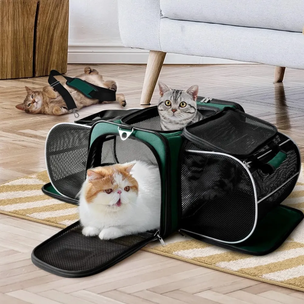 Animal Carriers Best Large Cat Carrier Top Loading Cat Carrier Dog
