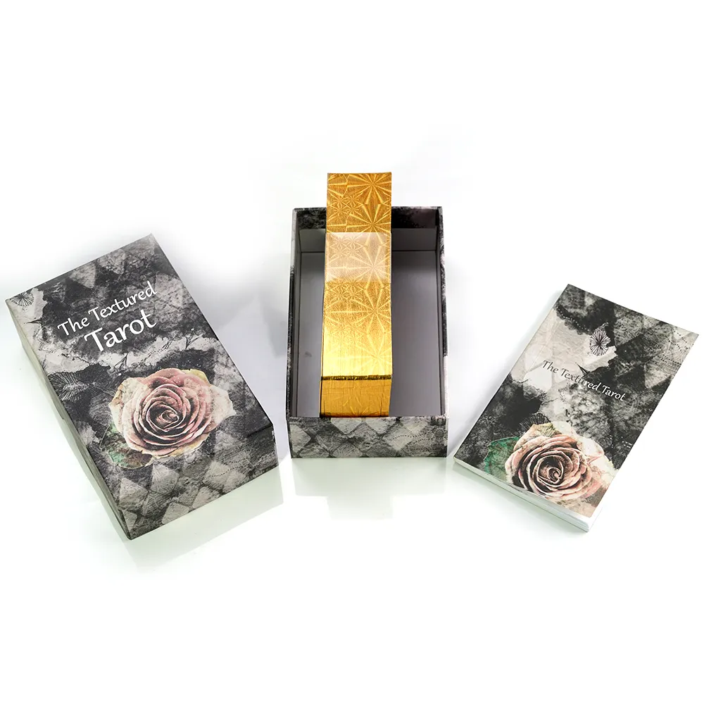 【日本未発売】The Textured Tarot 78枚デッキ 日本未発売】The Textured Tarot 78枚デッキ Fully Illustrated