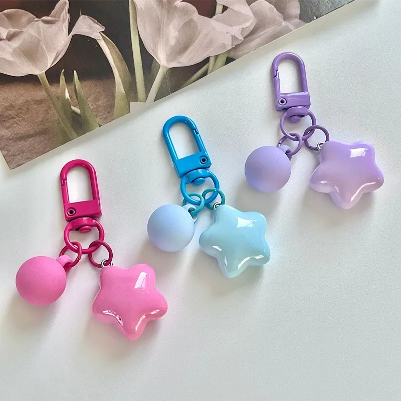 DHgate.com:Starry Delight: Resin Keychain with Earphone Case