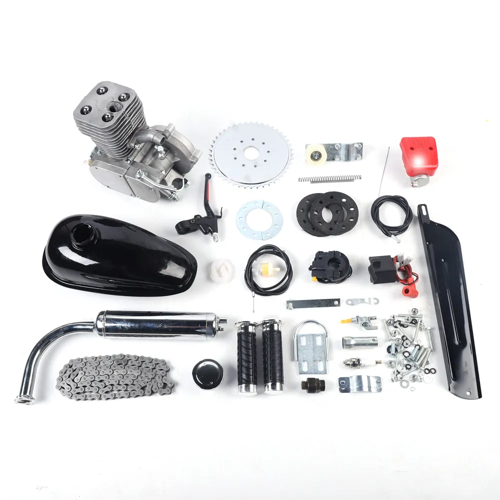2 Stroke 100cc Bicycle Engine Kit Bike 36 44Tooth Petrol Gas Engine Motor For Electric Bicycle Mountain Bike Complete Set From 117 04 DHgate
