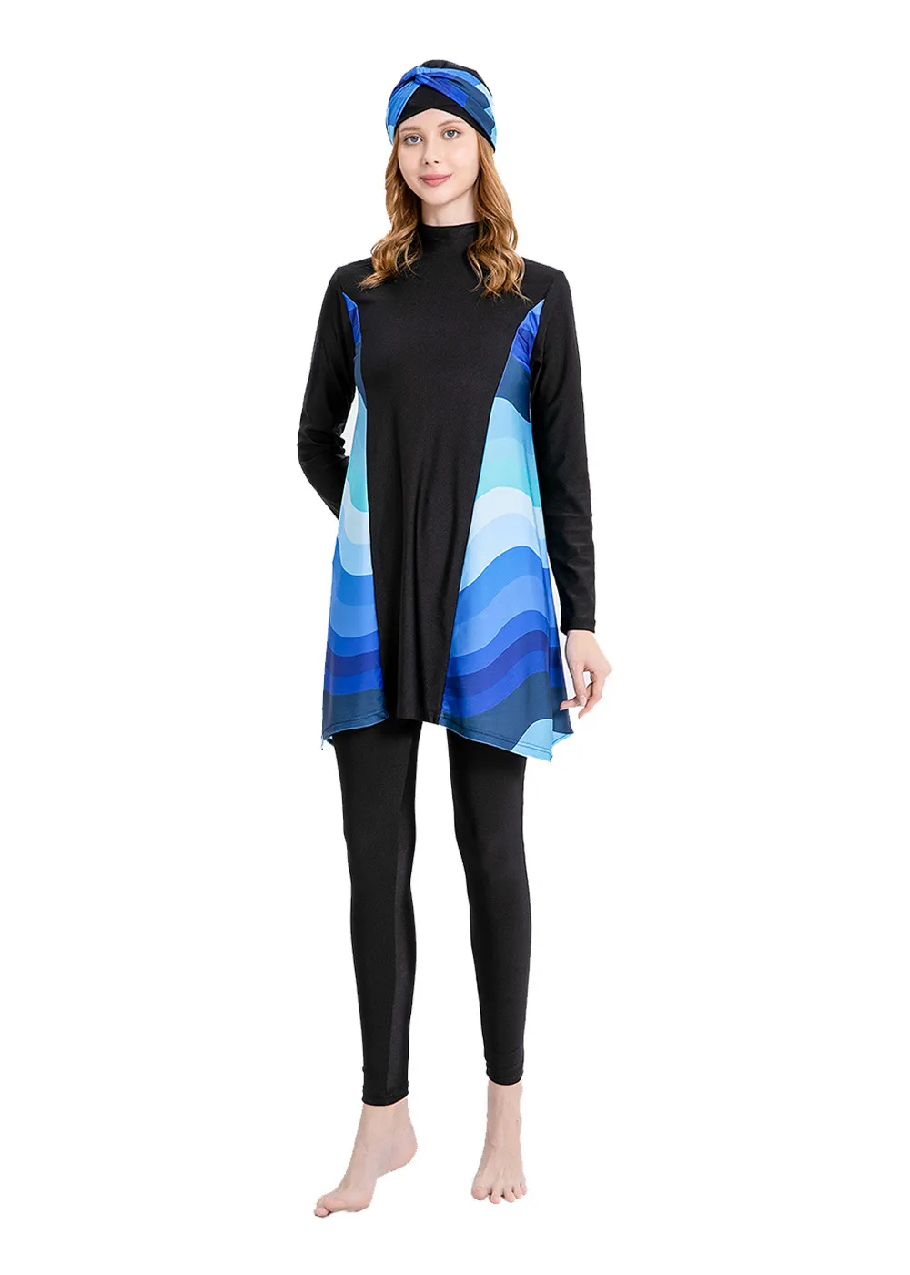 muslim swimming dress Swim Dress WITH Leggings, Islamic Swimsuit, Burkini, Muslim Swim Dress, Religious Swimwear, Modesty, Christian Swim, Tznius, Full Coverage