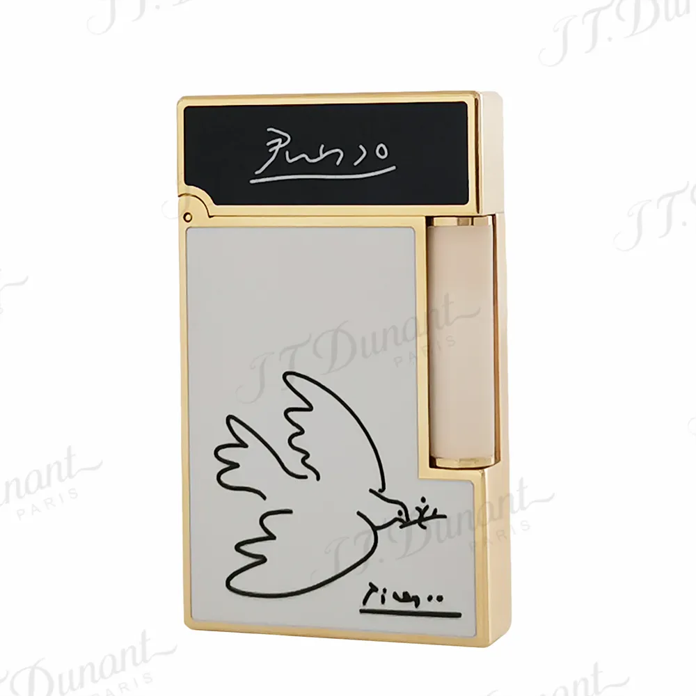 Dunant Brass Gas Lighter with Lacquer Picasso Peace Dove Design Cigarette  Accessory for Men Gifts from Dhgate Umbrellas